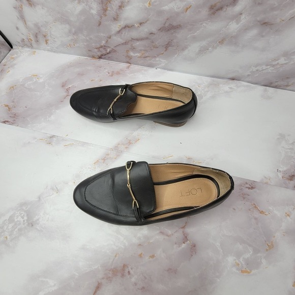 Loft Loafer Slid on Black with Mouth Bite detail - Picture 12 of 12